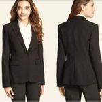 Hugo Boss  Juicy 4 Black Tailored Fitted Virgin Wool Blazer Size 2 Photo 1