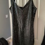Black Sparkly Mini Dress Photo 0