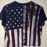 Calhoun USA, graphic crop shirt size large Blue Photo 5