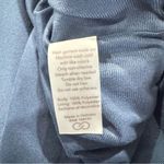 Calia by Carrie Underwood Faux Fur Blue Hooded Vest Women’s Large Photo 2