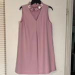 Alex Marie  Sheath Dress Lilac Size 10 with Sequin Flower Collar‎ Photo 1