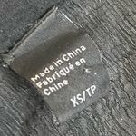 Eileen Fisher  The Fisher Project Black Silk Hi-Lo Blouse Photo 4