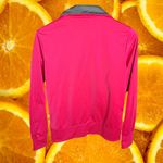 Puma Women's Red Full Zip Activewear Sports Track Jacket Size M Photo 2