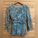 Fashion Bug Vintage Y2K Sz Small Silk Paisley Tank Crop Cardigan Set Coquette Photo 12