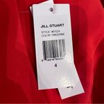 Jill Stuart Jill  NEW Orange Womens Size 8 Straight-Neck Gown Dress Photo 8
