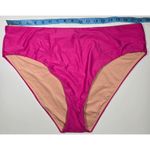 J.Crew High-rise bikini bottom in Radiant Fuchsia 2X NWT Photo 8