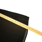 Kate Hill  Black Velvet Long Sleeve Top  Minimalist Tie Neck Size 2‎ P Silk Blend Photo 6