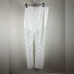 Wild Fable Mid-Rise Flare Sheer Lace Pants - White XL Fairy Romantic Photo 3