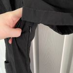 Anthropologie Maeve by  Black Short-Sleeve Collared Mini Shirt Dress Photo 5