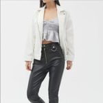 Urban Outfitters  Womens Satin Smocked Babydoll Cami Tank Top Size‎ L Y2K Grunge Photo 2