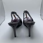 Karl Lagerfeld NWB   Rosalyn Slingback Pump dark slate snake print 9.5 M EU 40.5 Photo 7