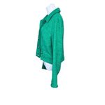 Guess Nobby Tweed Blazer Jacket XL Gold Buttons Retro Cropped Preppy Textured Photo 1