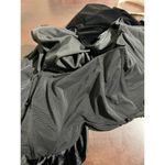 Badgley Mischka  Black Velvet Off Shoulder Long Sleeve Evening Gown Size 4 Photo 11