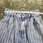 Free People We The Free Dogtown Cut Off Striped Shorts Photo 1