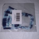NWT Dress Barn Blue Tye Dye Face Mask Photo 1