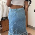 Burberry blue skirt Photo 3