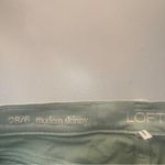 Loft Women's Light Green Jeans Small Photo 5
