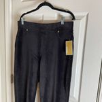 Michael Kors Black Straight Ankle Pull On High-Rise Size 1X Photo 2