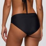 prAna  Summer Wave Bikini Bottom Banded Hipster Black XS Photo 1