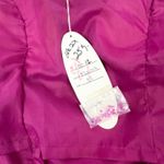 Cassandra Stone Silk Beaded Fringe Gown Size 12 Fuchsia Prom Evening HOCO FLAWED Pink Photo 12