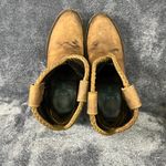 Lane Plain Jane PJ Womens Cowboy Bootie 6 Brown Leather Cowgirl Boots Photo 4