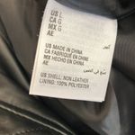 And Now This faux leather bomber jacket pockets EUC Black Size undefined Photo 7