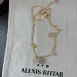 Alexis Bittar NWOT  Gold Necklace with Silver Detailing Photo 4