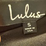 Lulus‎ Black Sealed With a Kiss Black Bodycon Dress Small Photo 5