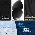 Karrack Womens Athletic Kneeskins One Piece Swimsuit Competition Training Swimsuits Sporty Swimwear for Race Photo 5