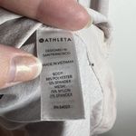 Athleta  Uptempo II Hoodie Sweatshirt Women Medium Pink Lightweight Stretch‎ Yoga Photo 5