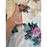 Joules Floral Linen Shift Dress Women 16 Beach Cruise Spring Easter Summer Stain White Photo 11