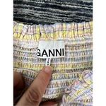 Ganni  Plaid Print Midi Length Dress smoked top size 42 US L Photo 4