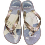  Shoes Starfish Silvertone Detail Brown Flip Flops Brighton Sandals Flat Photo 0