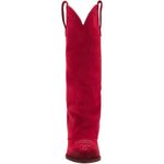 Steve Madden  Sorvino Red Suede Tall Knee Highs Western Boots Cowboy - 6 $240 NEW Photo 3