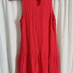  Size M Coral Sleeveless Lace Trim Dress  The Rebellion Size M Photo 4