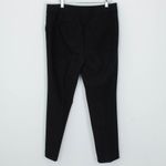 Loft Womens Marisa Skinny Ankle Pants Size 8 Black Career Professional Office Photo 3
