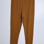 prAna NWT  Becksa Legging Spiced Heather Moisture Wicking Stretch Rib Knit Medium Photo 1