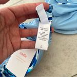 ANDIE NWT Swim Bermuda Bikini Top Blue Floral Large Bust Support Underwire Photo 6