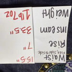 COOGI Embroidered Straight Low Rise Boho Denim Western Jeans 5/6 Inseam 33.5" Photo 10