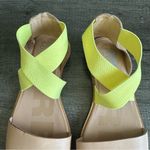 Sorel  Ella II Leather Flat Sandal Sunnyside Tan Size 8 Photo 3