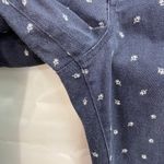 Orvis women's five pocket navy blue cotton stretch chino casual skinny pants 10 Photo 2