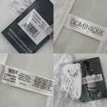 DOMINIQUE Style#8949 Colette Lace White Corset Bridal Bra Size 36DD (E) Photo 13