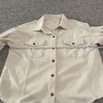 She & Sky NWT Oversized Corduroy Shirt Jacket Sz M Photo 5