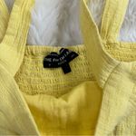 The Fifth Label  Yellow Sleeveless Ruffle Top Photo 1