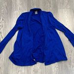 Fig & Blu Womens Cardigan Size small Blue Lightweight Long Sleeve Stretch Photo 2