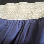 Metro Wear embroidered skirt, size Small Blue Photo 3