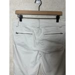 CAbi ‎ Jeans Women's White Denim Flare Zipper Pocket Jeans Size 8 Casual Everyday Photo 7