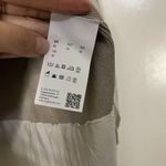 Hugo Boss  Tan knit silk hem round neck sweater top size Medium Photo 2