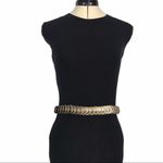 1970s Gold & Silver Tone Coin Disc Stretch Belt Photo 2