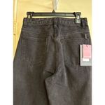 Pretty Little Thing Washed Black Ripped High-Waisted Mom Jeans UK 10 Photo 8